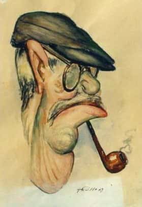 Giorgio Russo - Ritratto Caricaturale, 1949