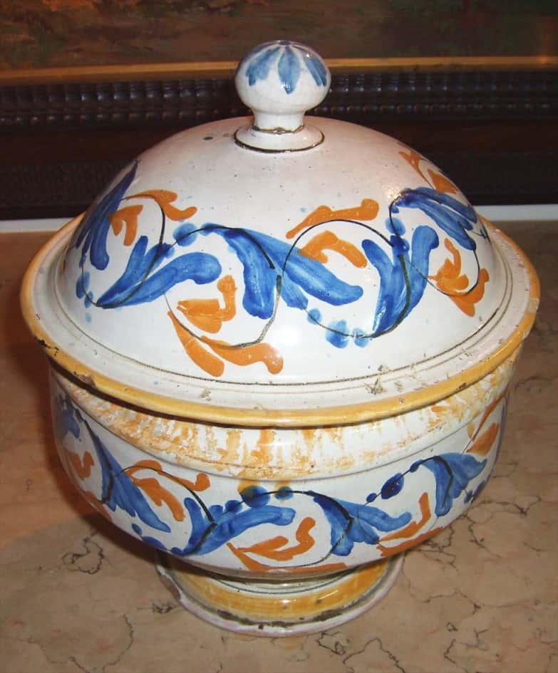 Maiolica Tureen, 19th Century