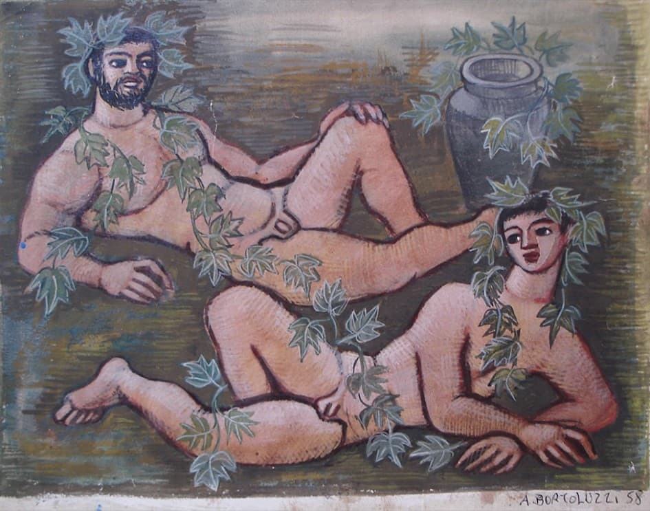 Alfredo Bortoluzzi: Scene with Bacchantes, 1958