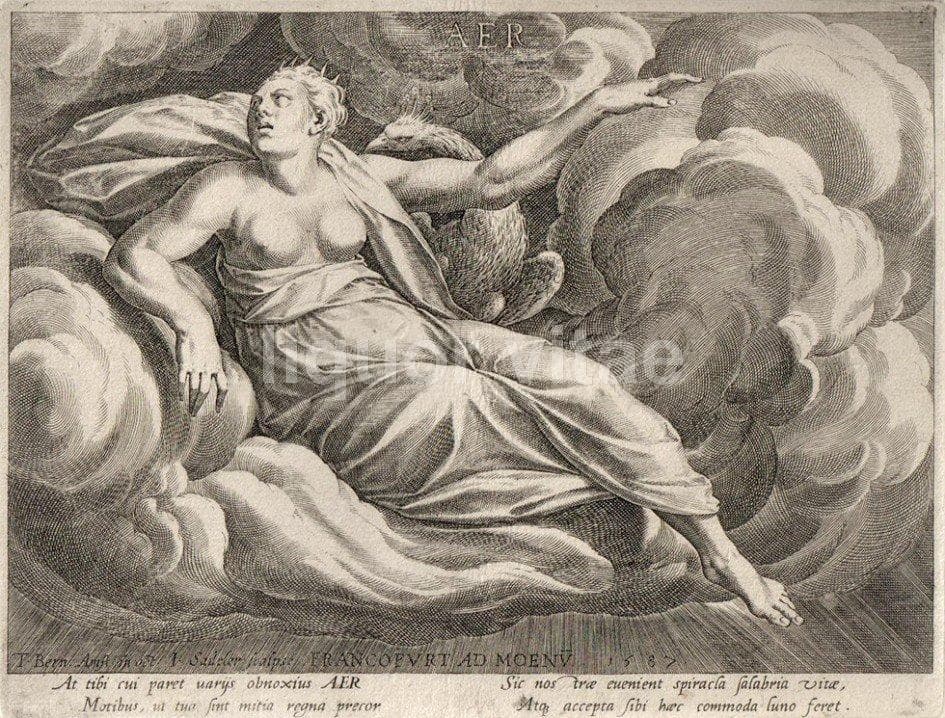 Jan I Sadeler: Incisione all'acquaforte, 1587