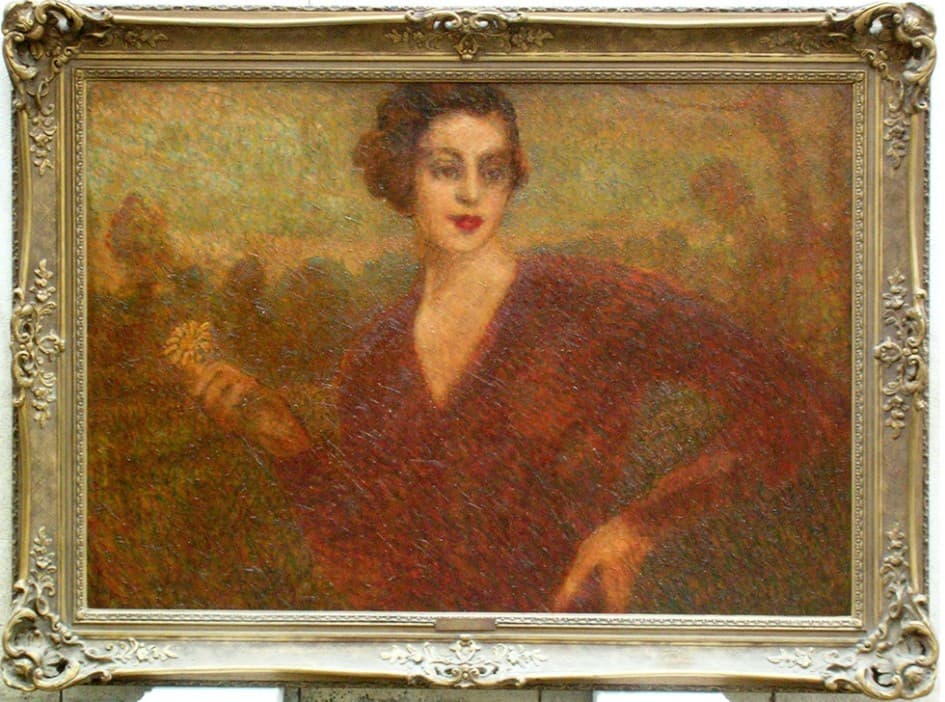 Raul Viviani, Dipinto di Gentildonna, 1935