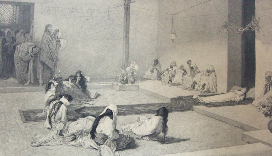 Antonio Piccinni: Incisione "Thalita Cumi", 1874