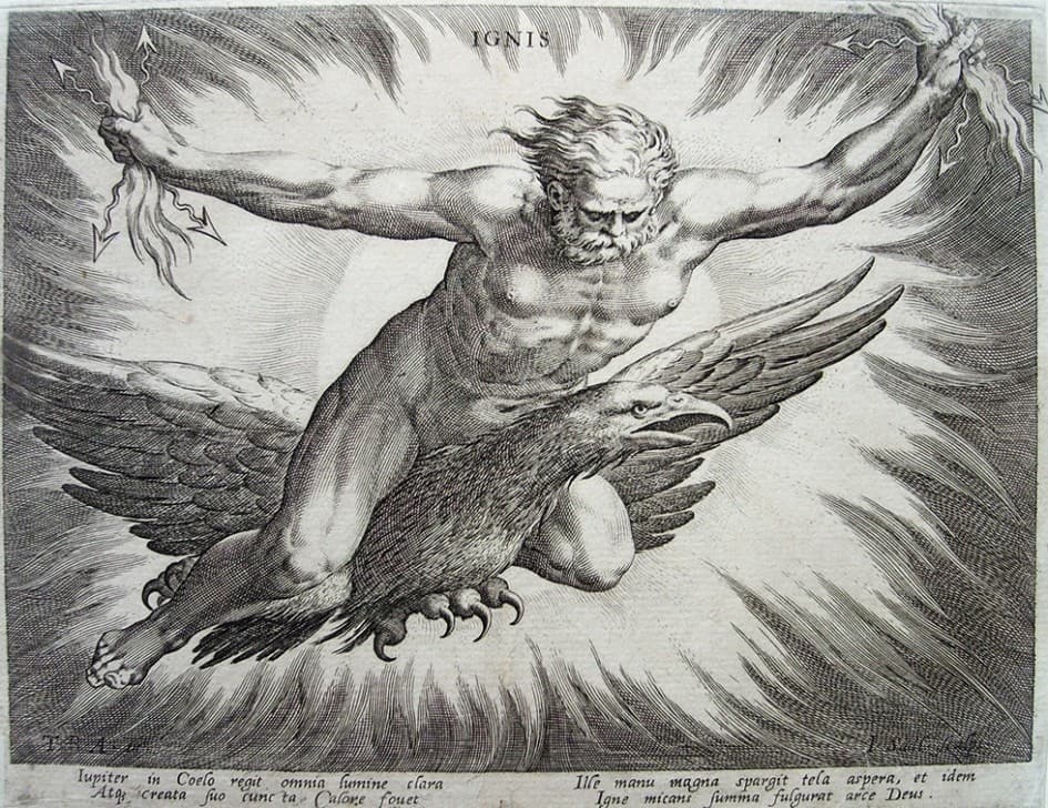 Jan I Sadeler: Incisione all'acquaforte, 1587
