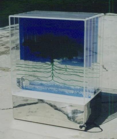 Meneghetti: Scultura-Lampada Firmata, Circa 1970