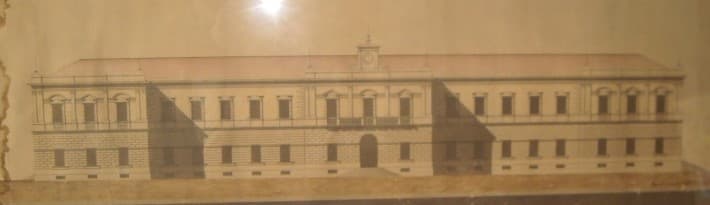 Progetto Santalucia: Disegno architettonico originale