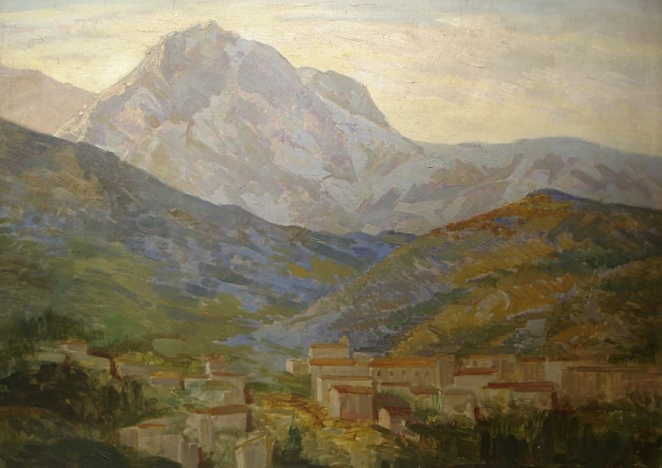 Vivio Cavalieri: Gran Sasso da Castelli, 1937